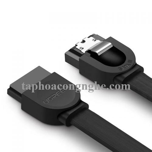 Ugreen 30796 0.5M màu Đen Cáp truyền dữ liệu SATA 3.0 cao cấp US217 30030796